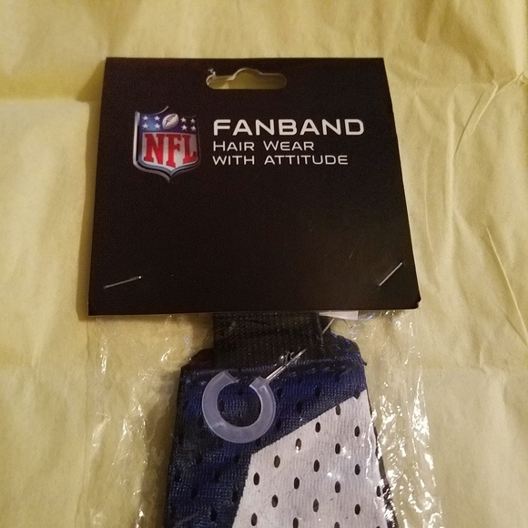 NFL Colts headband 2 sided - Picture 2 of 5